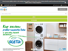 Tablet Screenshot of elektro-market.pl